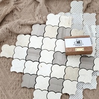 Chine usine vente chaude de haute qualité artistique mur en pierre naturelle ou cuisine dosseret carreaux de mosaïque pour l'artisanat