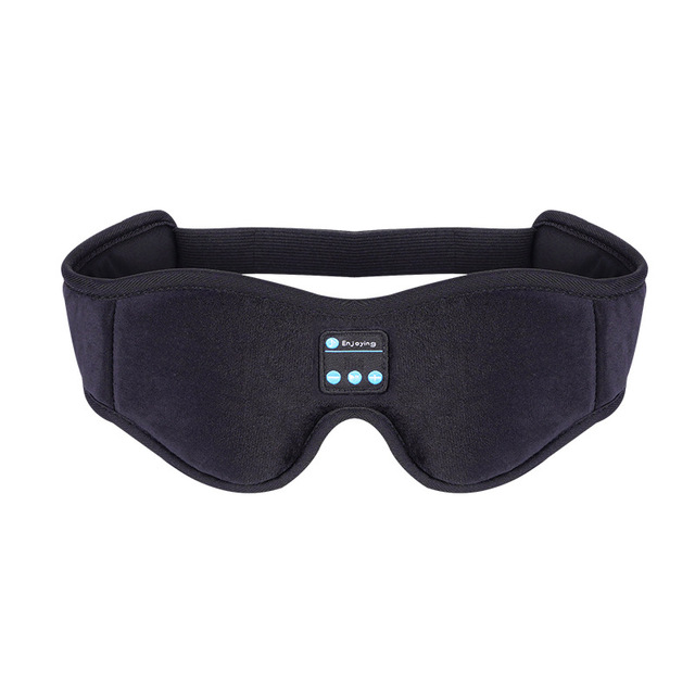 For 3D Wireless 60 Bluetooth Music Eye Mask Call Binaural Stereo Blackout Sleep Mask Breathable Eye Protection New