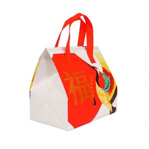 Wholesale Leopard Cartoon Non-Woven Thermal Insulated Cooler Bag Custom Printing Waterproof Foldable for Food Delivery Grocery - Product Image 1