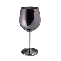 Verre à vin en acier inoxydable 18 oz Verres à vin incassables pour les voyages, le camping et la piscine Verre à vin en métal pour les événements en plein air