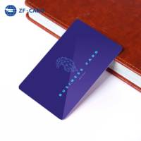 Carte clé d'hôtel sécurisée 13.56MHz MIFARE(R) DESFire(R) EV3 2K sans contact pour l'accès aux chambres-Carte RFID PVC avec codage personnalisé