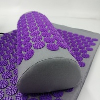 Nouveaux Produits Yoga Tapis D'acupuncture Massage Coussin avec Ensemble D'oreillers Masseur D'acupression Shakti Mat