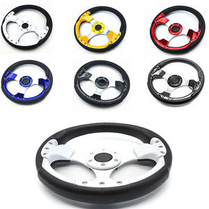 Volant de <span class=keywords><strong>voiture</strong></span> bleu torréfié rapide, volant universel, meilleures ventes, à la mode - Product Image 1