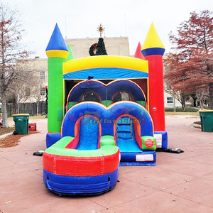 Wholesale kids bounce house <b>inflatable</b> commercial bouncy castle with slide combo bouncer - Product Image 4