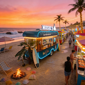 Innovatively designed custom food trucks, food vending vehicles, affordable food <b>trailers</b>, food <b>trailers</b>, mobile food trucks - Product Image 1