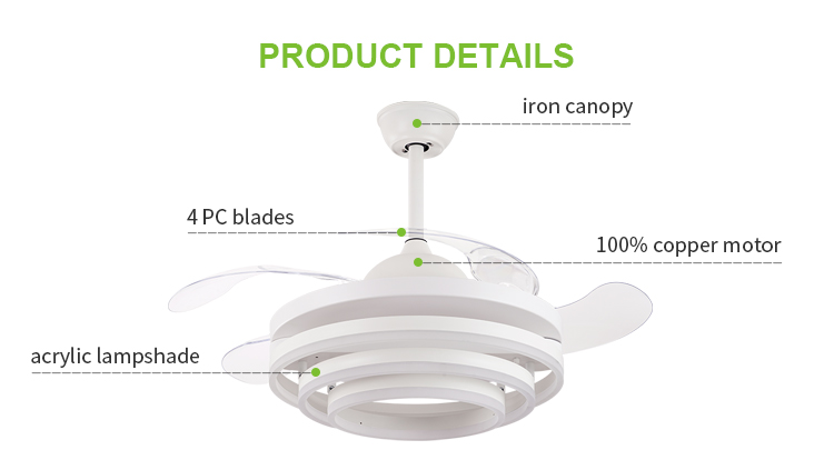 Breezelux fans with lamp