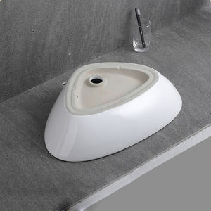 Triangle unique Céramique Art Face Basin Star Hotel bacia de banheiro Salle de bain Lavabo de table - Product Image 6