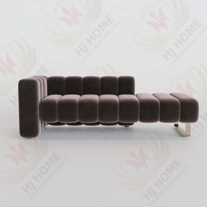 HJ HOME Canapés sectionnels modulables en forme <span class=keywords><strong>de</strong></span> L Fauteuil rembourré pour chambre à coucher Canapé à l'arrière Banc à chaussures pour l'entrée - Product Image 6