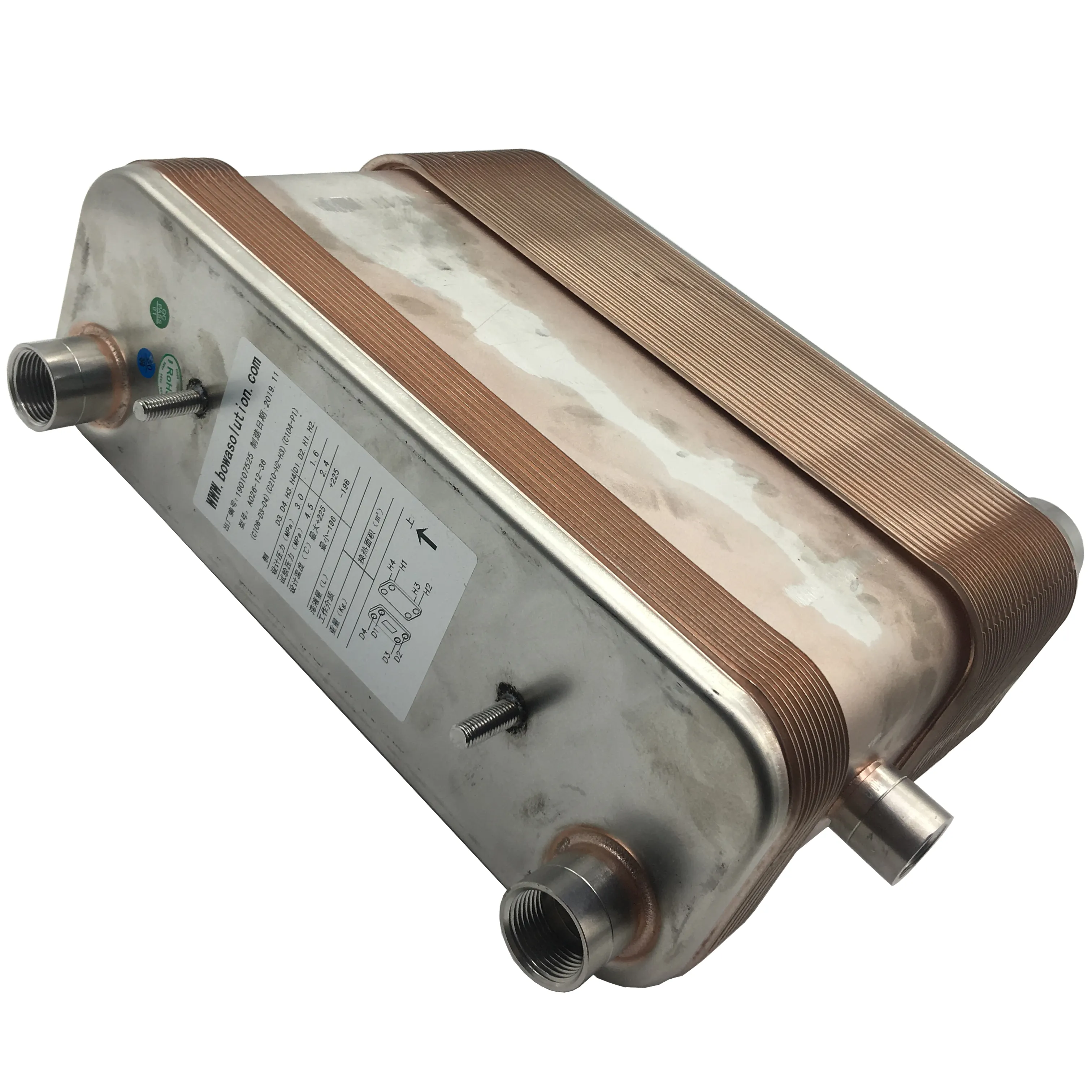 7 нм 3/мин компактный испаритель осушителя воздуха/осушитель подходит к воздушному компрессору 50HP и выберите материалы из нержавеющей стали ASTM304
