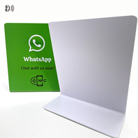 Impression personnalisée Instagram NFC Stand 13.56MHz Whatsapp NFC Display Tag