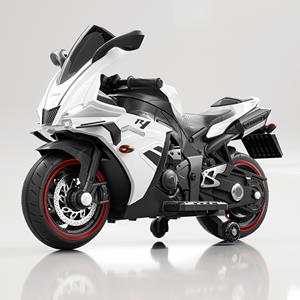 Moto électrique pour enfants 12V, moto rouge à roulettes pour enfants de 3 à 8 ans - Product Image 2