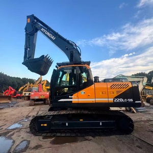 รถขุดไฮดรอลิกแบบตีนตะขาบ Hyundai 220LC-9S มือสอง สำหรับงานก่อสร้างคุณภาพสูงในเกาหลีใต้ - Product Image 3