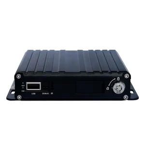 Gravador de vídeo de rede 4CH MDVR 4G Wifi GPS para celular, acessório para veículos, cartão SD, disco rígido, gravador de vídeo MDVR