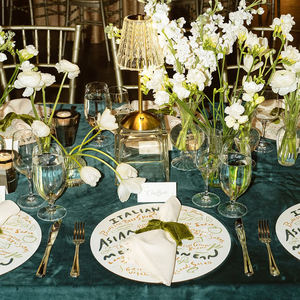 Servilleta de lino y algodón de alta calidad cuadrada moderna mantel de ganchillo personalizable teñido liso para el hogar boda restaurante eventos - Product Image 6