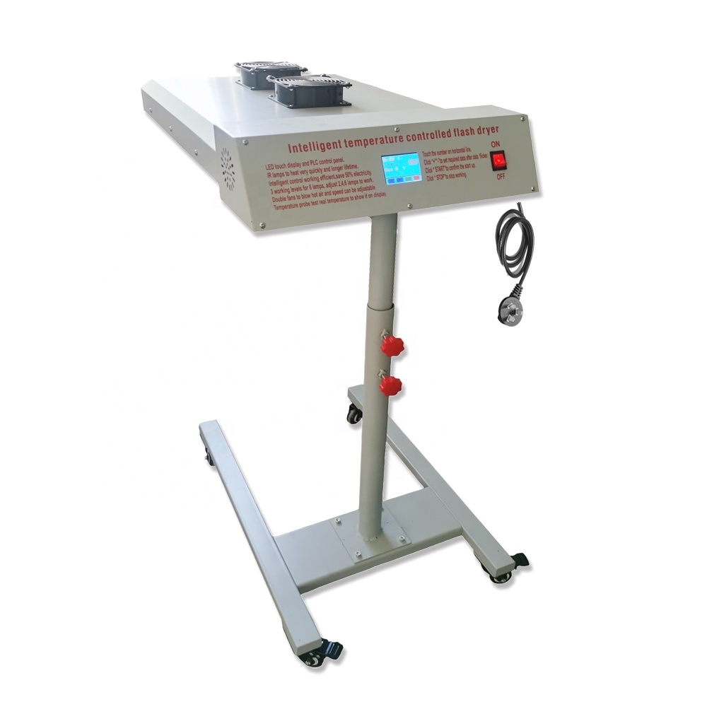 T-shirt flash dryer