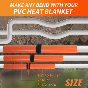 Manta Térmica de Silicona de 120 V y 400 W para Tuberías de PVC, para Doblar Tuberías de 2 a 3 Pulgadas con Control de Temperatura - Product Image 3