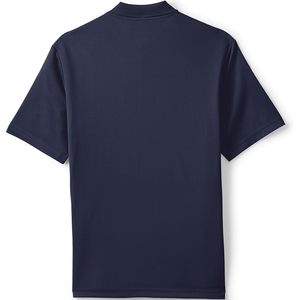 Polo homme FOXA à manches courtes en polyester, coupe classique, tissu piqué respirant - Product Image 3