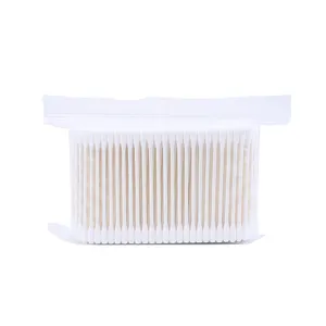 Double Head Ear Clean High-Quality 400Pcs Paper Sticks Cotton Buds With Bags