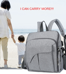 New Large Capacity Mother Maternity Backpack Multifunctional Baby Diaper <strong>Bag</strong> <strong>with</strong> <strong>Changing</strong> <strong>Mat</strong> - Product Image 2