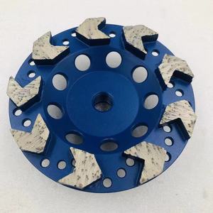हीरा ग्रेनाइट के लिए 4 इंच हीरे कप पीस पहिया और ठीक कंक्रीट - Product Image 1