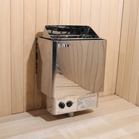 Pemanas Sauna Uap Kering Modern DAVEY DV Model Harga Pabrik, Kontrol Komputer Portabel, 3-9kw 220/380V, Jendela Transom, Untuk Penggunaan di Rumah