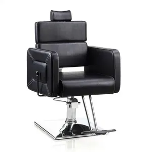 New product luxury morden black barber chairs professional barber chair for salon for hair salon for head therapy