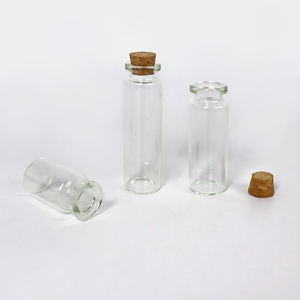 Botellas de Vidrio Transparente con Tapones de Corcho para Manualidades, en Diversos Formatos, Venta al Por Mayor - Product Image 2