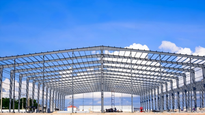 Estructura de Acero de <span class=keywords><strong>Segunda</strong></span> <span class=keywords><strong>Mano</strong></span> <span class=keywords><strong>para</strong></span> Almacén, Estructura Metálica Usada en Venta a Bajo Precio - Product Image 2