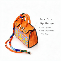 Breloque de sac en forme de mini-maison, jolie pochette à rouge à lèvres en PVC, pendentif portable pour ranger écouteurs et clés, pour la décoration de sac