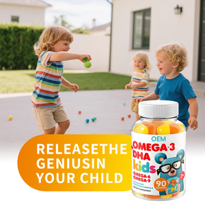 Complément Alimentaire OEM ODM Gommes Omega 3 6 9 pour Enfants HACCP ISO22000 90 Unités 275mg - Product Image 2