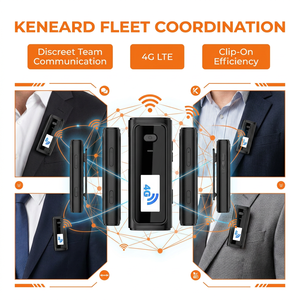 Radio PoC 4G de 39g, Ultraligero, Diseño Mini con Clip, Batería de 800mAh, Pantalla a Color, para Hoteles y Servicios, KENEARD KE-06 - Product Image 6