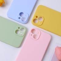 Coque de téléphone portable souple en TPU mat pour iPhone 17 16 15 14 13 12 11 10 8 7 Pro Max Plus avec protection antichoc et protection de l'objectif