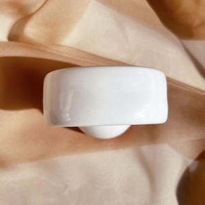 Cerâmica Massagem Fábrica Médio Rodada Anel Forma Handheld Massageador Corpo Guasha Para Massagem Relaxar - Product Image 4