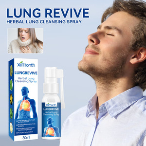 カスタムロゴ自社ブランドOemホットセールXimonthピュアハーブ肺クレンジングスプレーLungDetox - Product Image 2