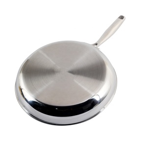 3-Ply Stainless Steel <b>Frying</b> <b>Pan</b> With Handle Professional Cookware for Induction, Gas and <b>Electric</b> - Product Image 4