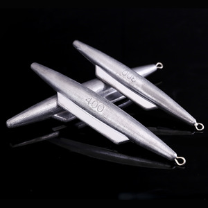Plombs de pêche en forme d'aileron de requin de 80-3000g en gros, poids en vrac, plombs de pêche lourds en plomb pour la pêche en haute mer, leurres et appâts - Product Image 2