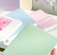 Cuaderno Cuadrado Creativo de Alta Calidad y Práctico, de Cuero Suave, Portátil, con Funda de Cuero PU, Cuaderno de Viaje para Estampillas