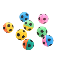 Jouet à mâcher pour chat de petite taille, de luxe, simple, en forme de dessin animé, écologique, balle de dressage pour animaux de compagnie, ballon de football en latex élastique pour chien – Nouveauté du fabricant