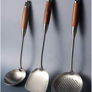 أوانٍ من خشب الورد ، صلب مقاوم للصدأ ، أعلى جودة ، أوانٍ لخادم السباغيتي ، أوانٍ منزلية - Product Image 3