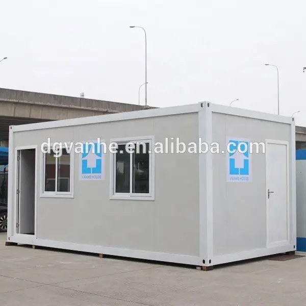 Conteneurs de caravane de conception de bâtiment de maison modulaire, conteneurs de bureau préfabriqués à prix abordable