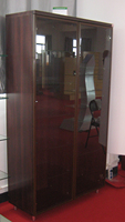 Vitrine personnalisée Vitrine pour centre commercial Vitrine avec porte vitrée