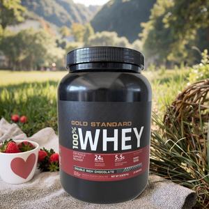 Poudre de protéines de lactosérum 100% (Double Rich Chocolate) 24g de protéines 5,5g de <span class=keywords><strong>BCAA</strong></span> Non destiné aux femmes enceintes Utilisation par les adultes - Product Image 4