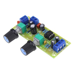Satu daya 10-24v subwoofer super berat pelat tahap depan produk pelat rendah pelat filter NE5532 papan nada depan - Product Image 2