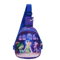 Nouveau sac de poitrine pour enfants, garçons et filles, joli porte-monnaie à motif de dessin animé, sac bandoulière décontracté, petit sac à dos tendance pour bébé, idéal pour l'extérieur
