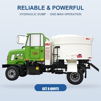 Camion agitateur à béton autochargeant 4x4 pour la construction routière