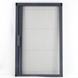Waterproof Fiberglass Plisse Mosquito <strong>Screen</strong> <strong>for</strong> <strong>Windows</strong> and Doors - Product Image 1