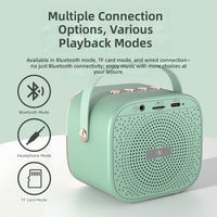 Mini machine de karaoké, microphones, qualité sonore haute fidélité pour système Android, haut-parleur sans fil, lumières LED colorées, enfants