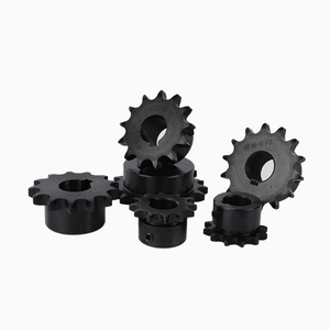 Yimihelong Pignon à 4 points 08B (10-17) S45C Engrenage industriel Noir Personnalisation Standard - Product Image 5