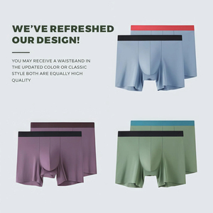 High Quality Soft Breath High Elastic <strong>Men's</strong> Bonded Boxer Briefs Wholesale Custom Comfort 3D Pouch Seamless <strong>Underwear</strong> For <strong>Men</strong> - Product Image 5