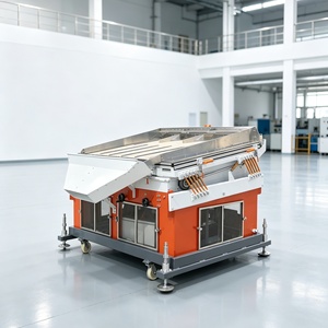 Déstonneur à gravité à haute capacité pour le traitement continu des semences, machine de retrait des pierres des <span class=keywords><strong>grains</strong></span> pour ligne d'équipement de nettoyage des semences - Product Image 1